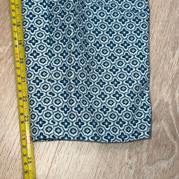 Cynthia Rowley, Geometric Print Stretch Trousers Pressed Front Pants, Women’s 6 - Picture 5 of 10